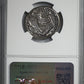 c.480-475 BC Sicily, Syracuse AR Tetradrachm Arethusa &amp; Dolphins NGC Ancients VF