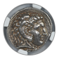 336-323 BC Kingdom of Macedon Alexander III AR Tetradrachm Heracles & Zeus NGC Ancients Choice VF