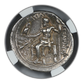 336-323 BC Kingdom of Macedon Alexander III AR Tetradrachm Heracles & Zeus NGC Ancients Choice VF