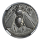 c.4th Century BC Ionia, Ephesus AR Tetradrachm Bee & Stag NGC Ancients Choice VF
