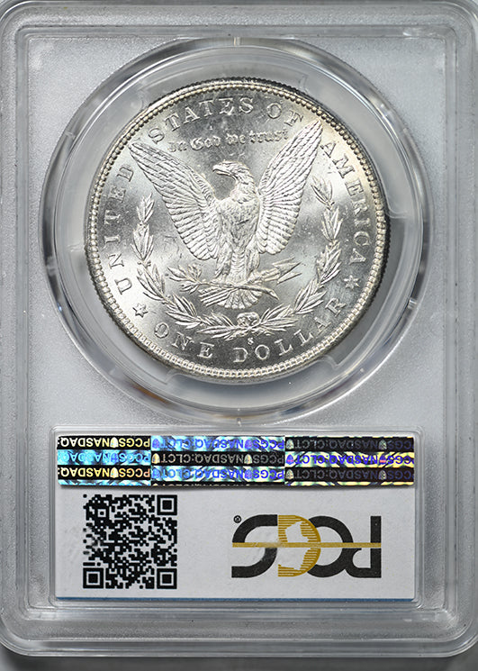 1885-S Morgan Dollar $1 PCGS MS63