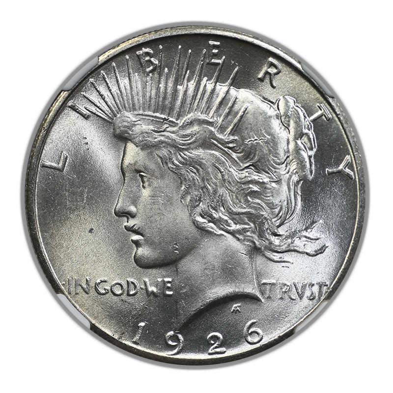 1926 Peace Dollar $1 NGC MS63
