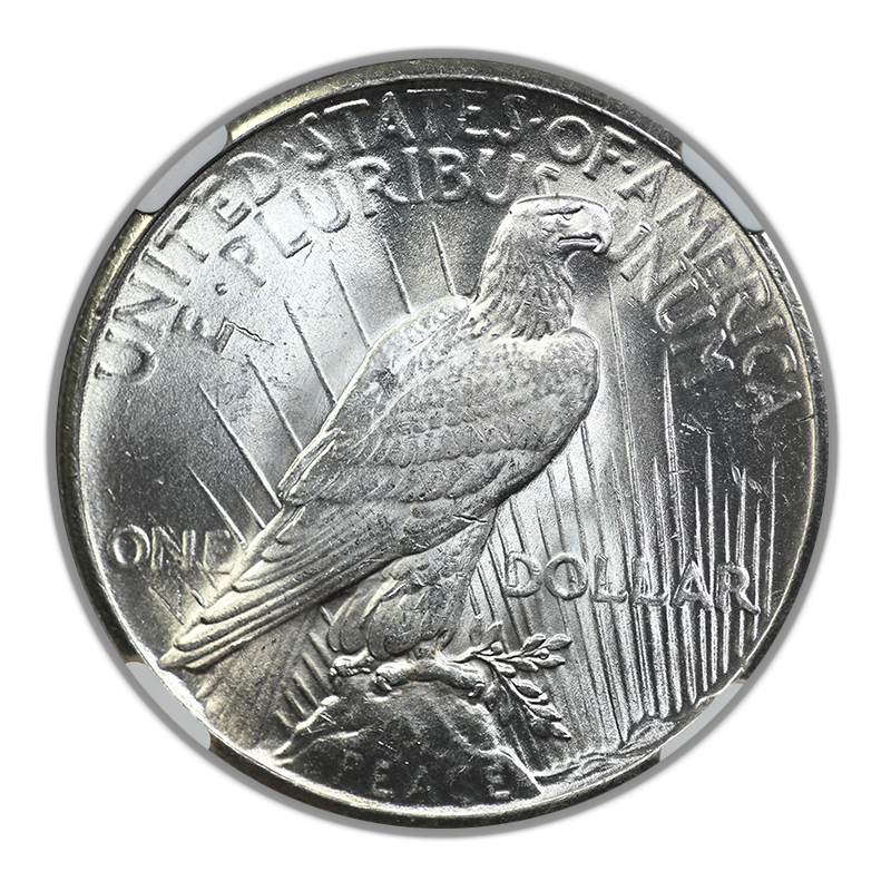 1926 Peace Dollar $1 NGC MS63