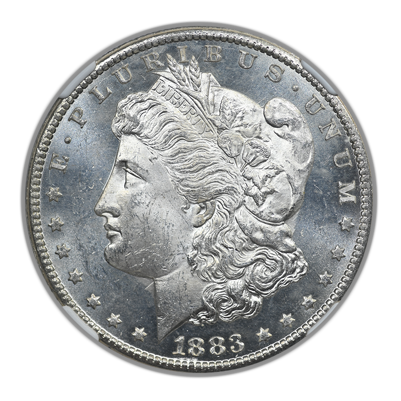 1883-CC Morgan Dollar $1 NGC MS63PL - Prooflike