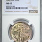 1926-S Oregon Trail Classic Commemorative Half Dollar 50C NGC MS67
