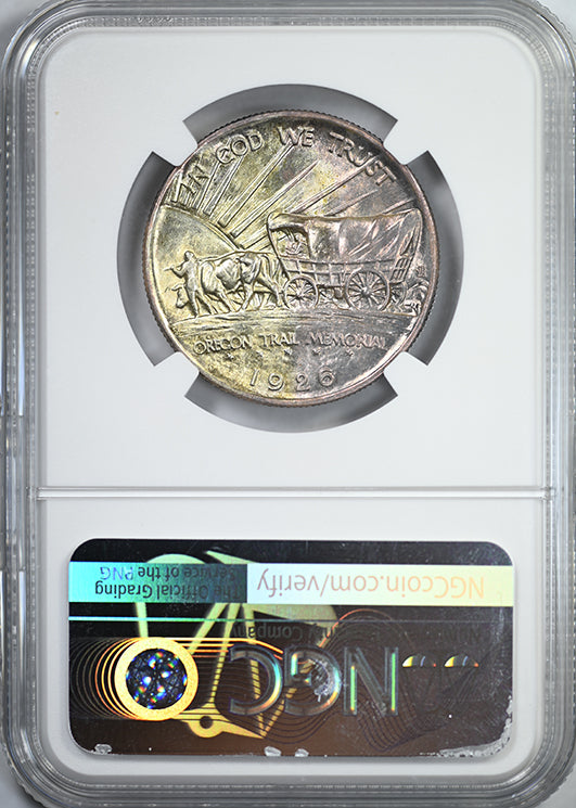 1926-S Oregon Trail Classic Commemorative Half Dollar 50C NGC MS67