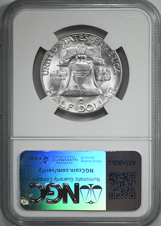 1953-S Franklin Half Dollar 50C NGC MS66