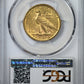 1907 Indian Head Gold Eagle $10 PCGS MS62 - No Motto