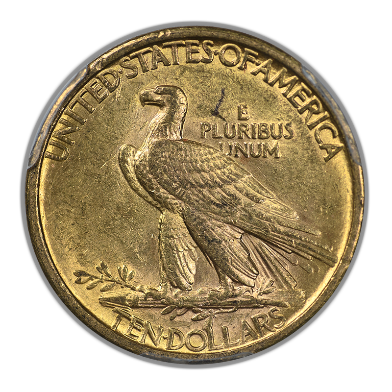 1907 Indian Head Gold Eagle $10 PCGS MS62 - No Motto