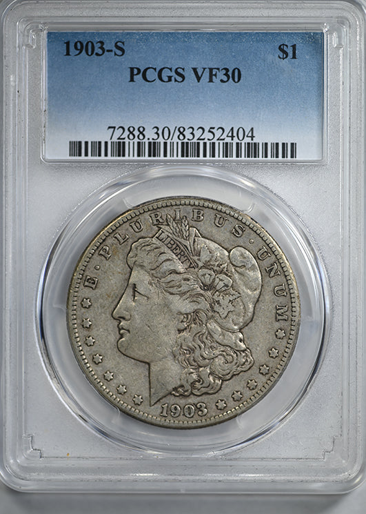 1903-S Morgan Dollar $1 PCGS VF30