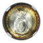 1945-D USA Philippines 10C Centavos NGC MS67* Star - RAINBOW TONED!