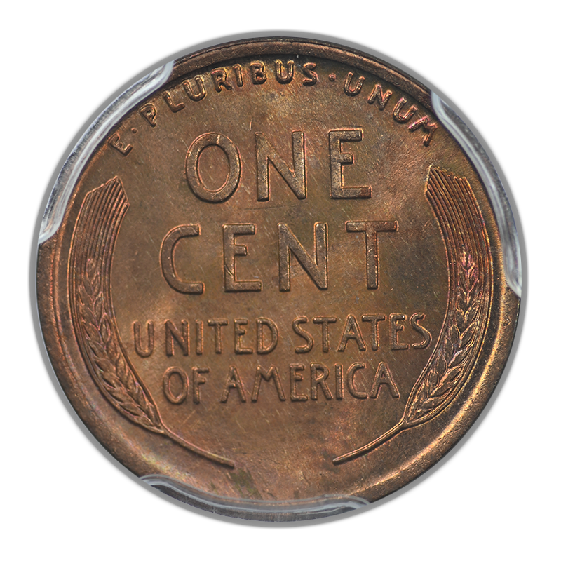 1919 Lincoln Wheat Cent 1C PCGS MS66RB