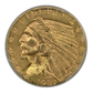 1927 Indian Head Gold Quarter Eagle $2.50 PCGS MS62