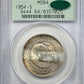 1954-S Washington Carver Classic Commemorative Half Dollar 50C PCGS MS64 CAC OGH - TAB TONED!