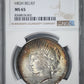 1921 Peace Dollar $1 NGC MS65