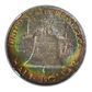 1958-D Franklin Half Dollar 50C NGC MS66FBL CAC - Full Bell Lines - RAINBOW TONED!