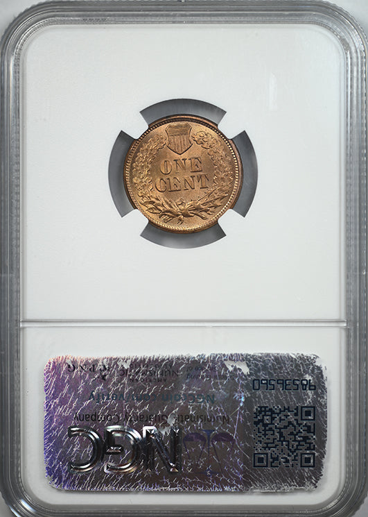 1877 Indian Head Cent 1C NGC MS64+RD