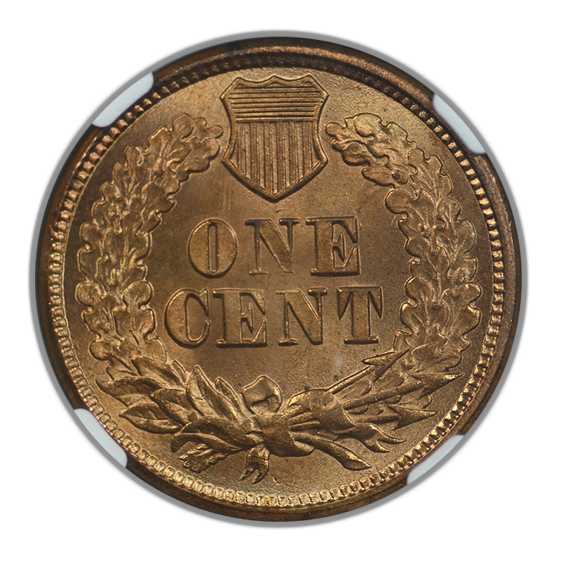 1877 Indian Head Cent 1C NGC MS64+RD