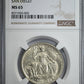 1935-S San Diego Classic Commemorative Half Dollar 50C NGC MS65