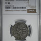 1844 Argentina 2R Reales Sun Face NGC VF35 - Cordoba "Confederada"