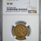 1882-CC Liberty Head Gold Half Eagle $5 NGC VF20