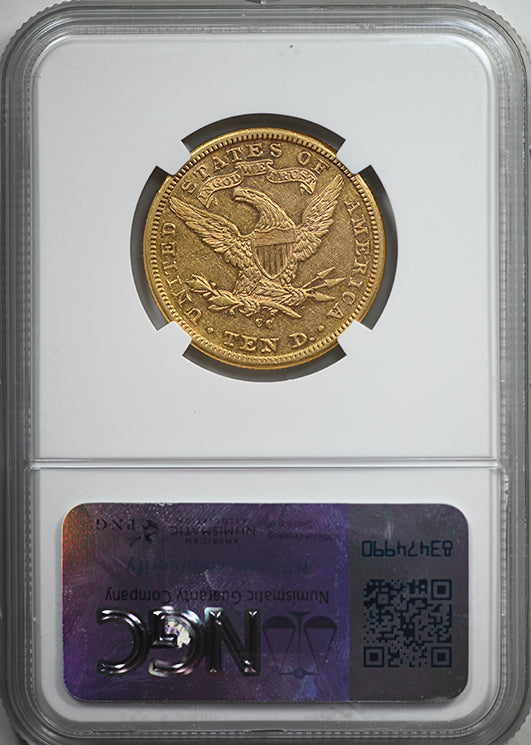 1881-CC Liberty Head Gold Eagle $10 NGC AU55