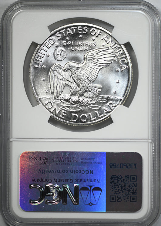 1972-S Silver Eisenhower Ike Dollar $1 NGC MS67 CAC