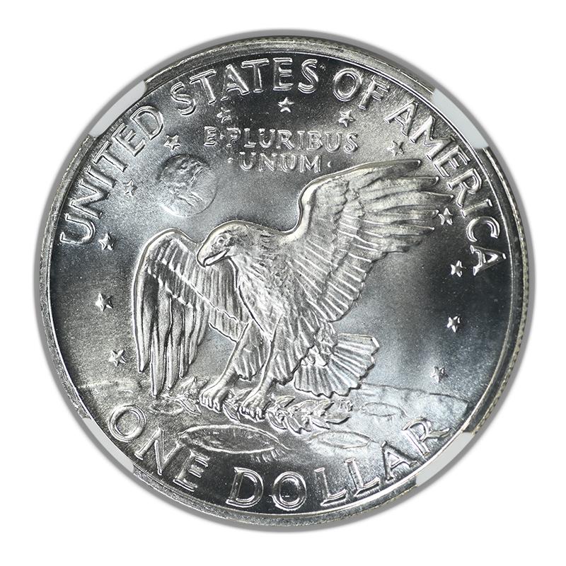 1972-S Silver Eisenhower Ike Dollar $1 NGC MS67 CAC
