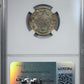 1901 Great Britain 6P Pence NGC MS64 - TONED!