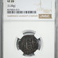 1674 P E Bolivia Real Cob NGC VF20