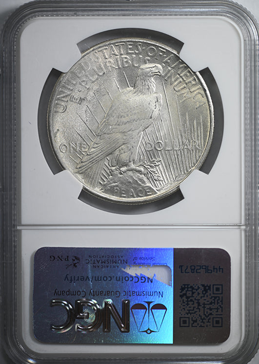 1925 Peace Dollar $1 NGC MS64 CAC