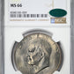 1974-D Clad Eisenhower Ike Dollar $1 NGC MS66 CAC