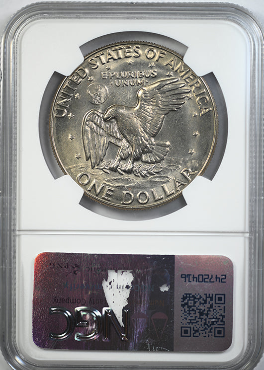 1974-D Clad Eisenhower Ike Dollar $1 NGC MS66 CAC