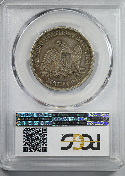 1863-S Liberty Seated Half Dollar 50C PCGS XF45