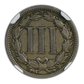 1888 Three Cent Nickel Piece 3CN NGC XF45