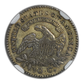 1824/2 Capped Bust Dime 10C NGC XF Details