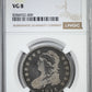 1814/3 Capped Bust Half Dollar 50C NGC VG8