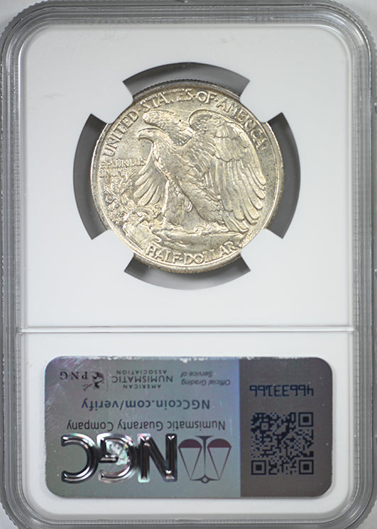 1934 Walking Liberty Half Dollar 50C NGC MS62