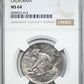 1925-S California Classic Commemorative Half Dollar 50C NGC MS64