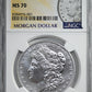 2021-D Morgan Dollar $1 NGC MS70