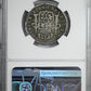 1821 Z RG Mexico 2R Reales Zacatecas NGC F15