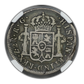 1821 Z RG Mexico 2R Reales Zacatecas NGC F15