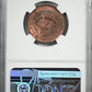 1915 Mexico 5C Centavos Chihuahua Copper Liberty Cap NGC MS63RB
