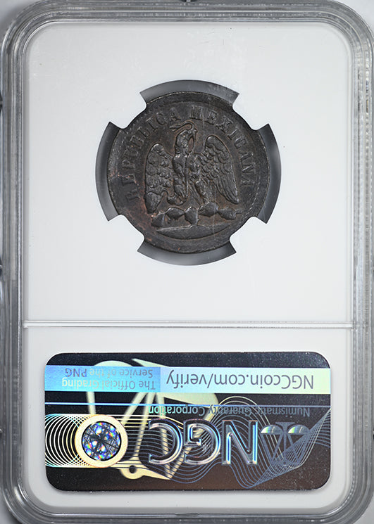 1888 MO Mexico 1C Centavo NGC AU58BN