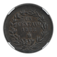 1888 MO Mexico 1C Centavo NGC AU58BN