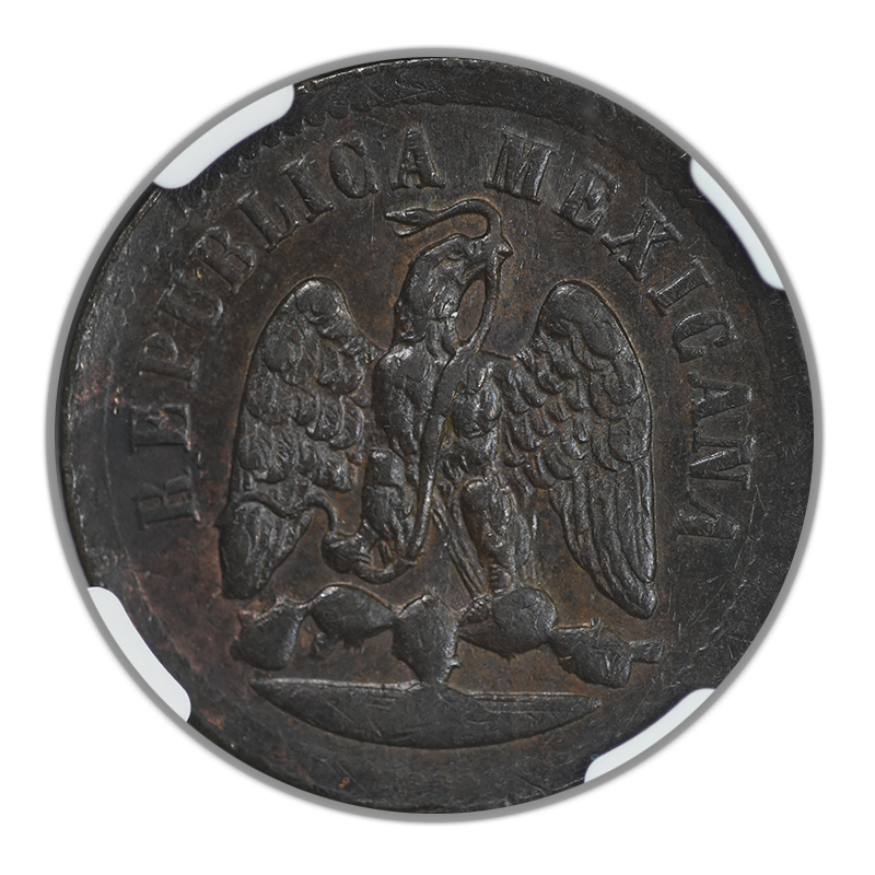 1888 MO Mexico 1C Centavo NGC AU58BN