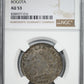 1889 Colombia 50C Centavos Bogota NGC AU53