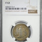 1892/81 Honduras 25C Centavos NGC F12