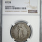 1839 Lima MB Peru 2R Reales NGC VF35