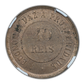 1907 Brazil 40R Reis NGC MS63RB